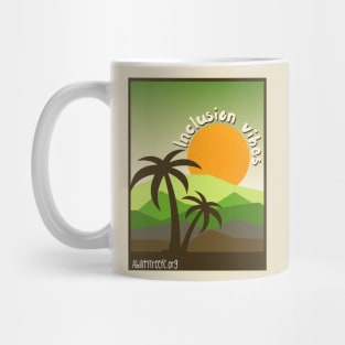 Inclusion vibes greens Mug